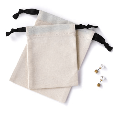 Canvas Pouches For Jewelry