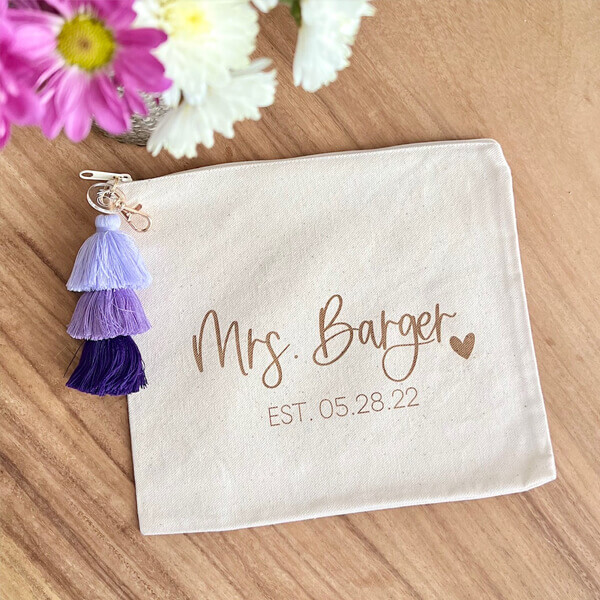 Canvas Zipper Pouch