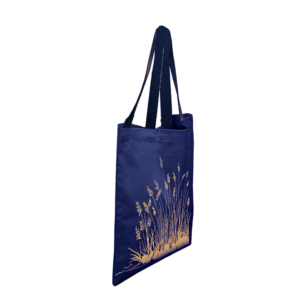Wheat Pattern Navy Blue